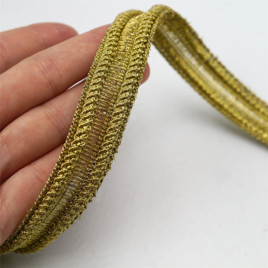 Metallic Braid With Helix Cords 20mm 8552