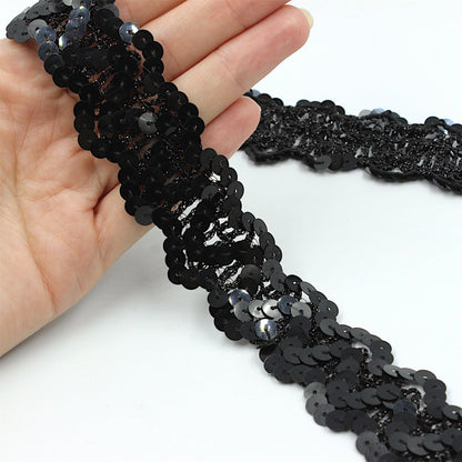 Sequin Braid 35mm 6085