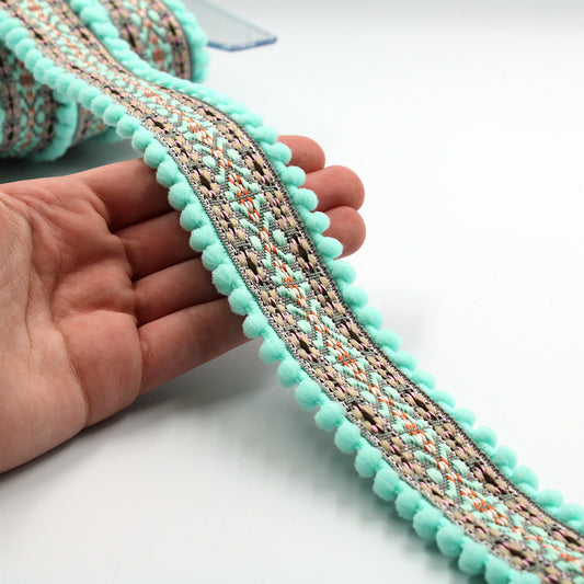 Bobble Edged Braid 40mm x 1m - 6855