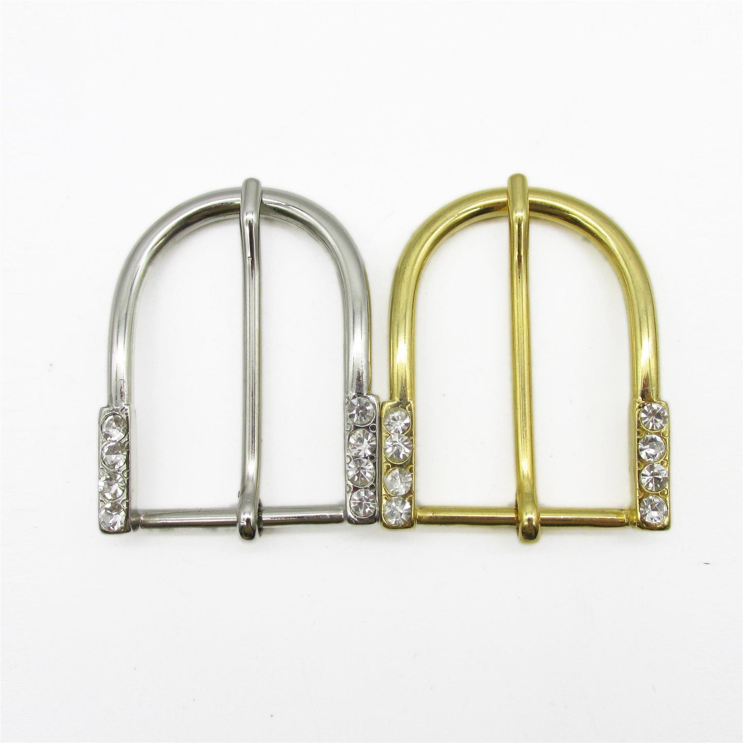 Diamante Detail U Buckle 58mm x 45mm - 58mm - 5238