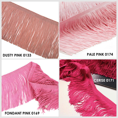 Chainette Cut Fringe Acetate x 1m - 9540-10cm