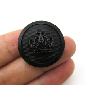 Metal Dome Crown Button 5345