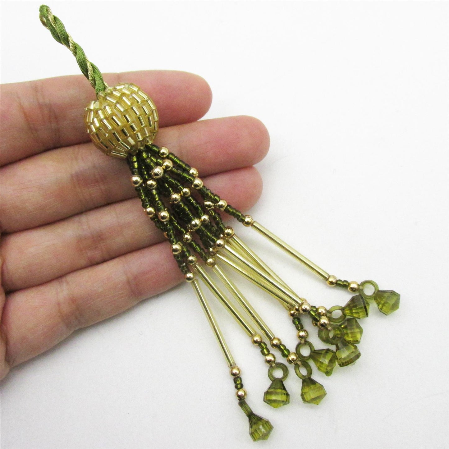 Beaded Tassel 10cm 9562