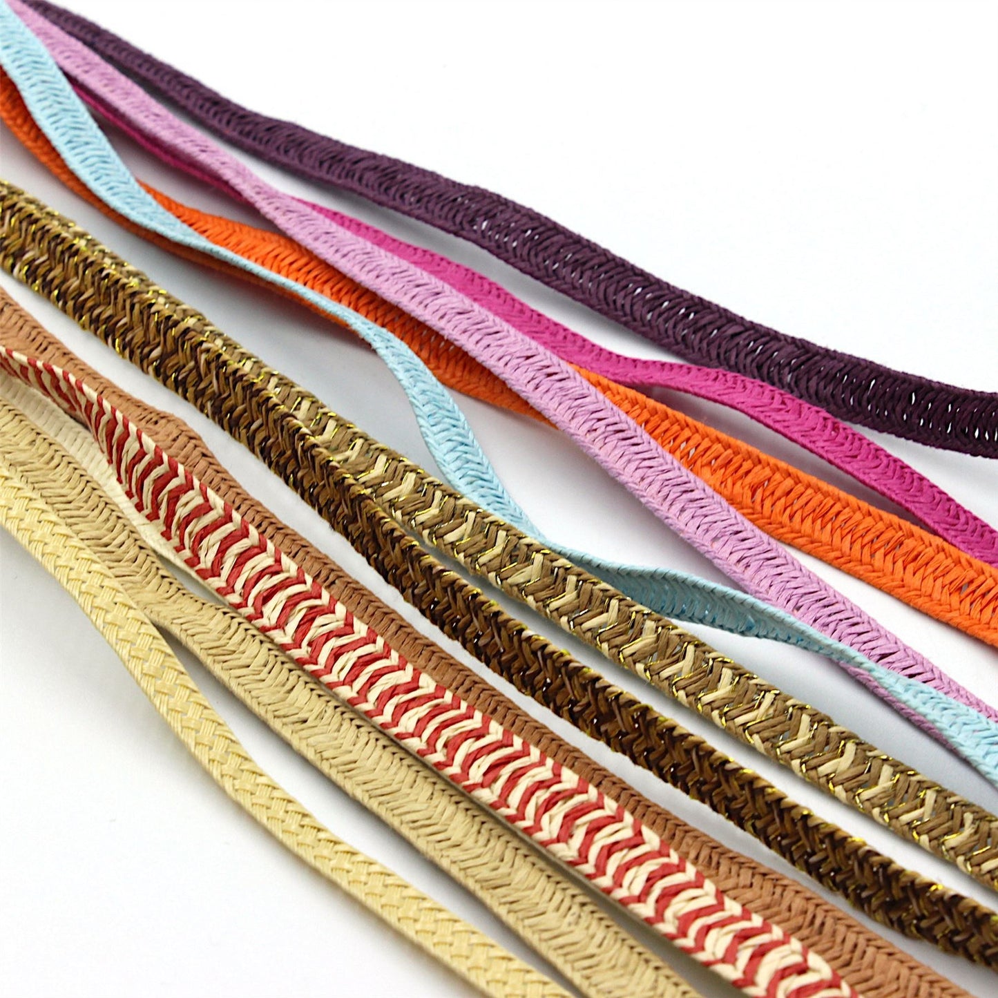 Woven Paper Tape Braid 9mm 6571