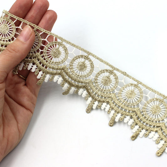 Dreamcatcher Lace 52mm - Metallic Pale Gold 5543