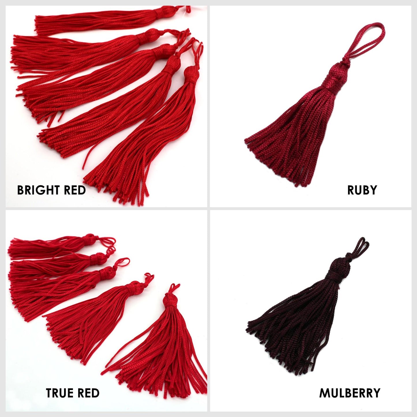Rayon Tassels x 5pcs - 9936
