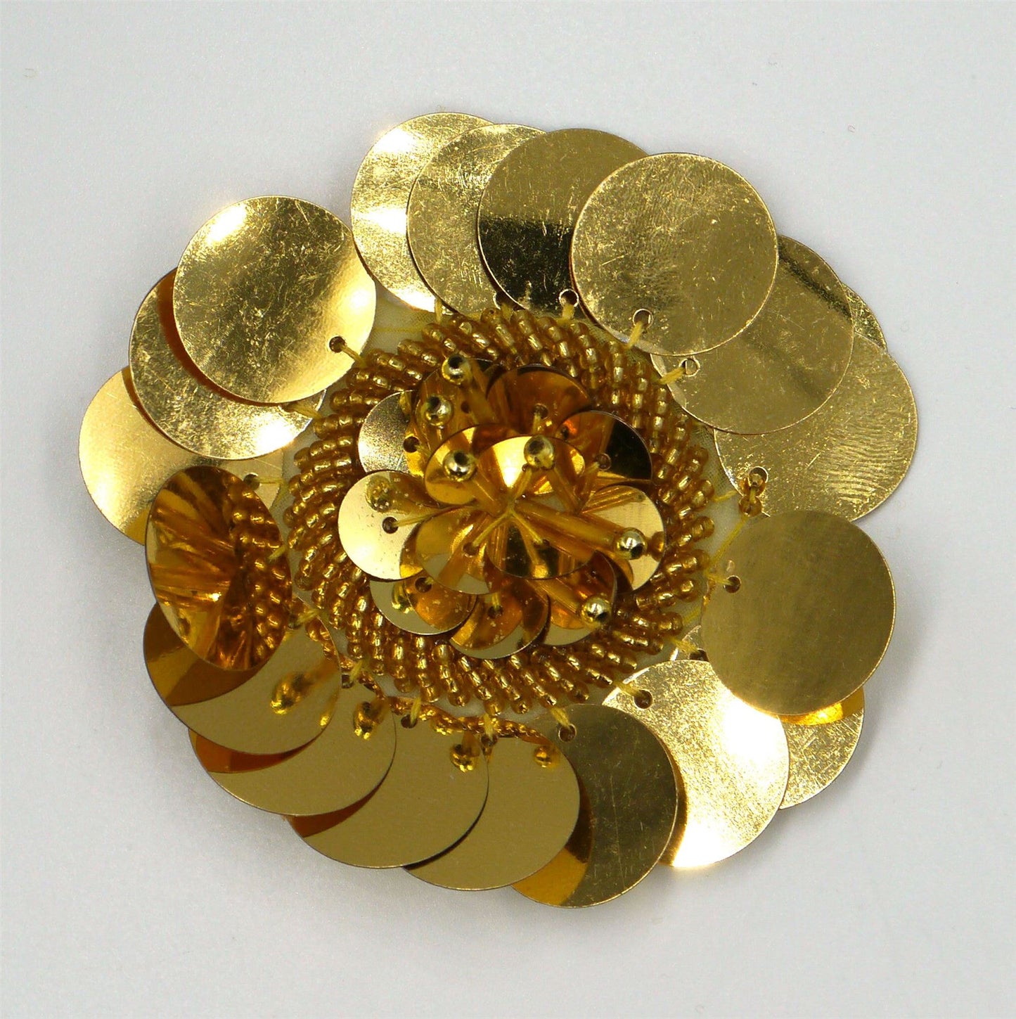 Flower Sequin Motif Large  - 75mm - 7472