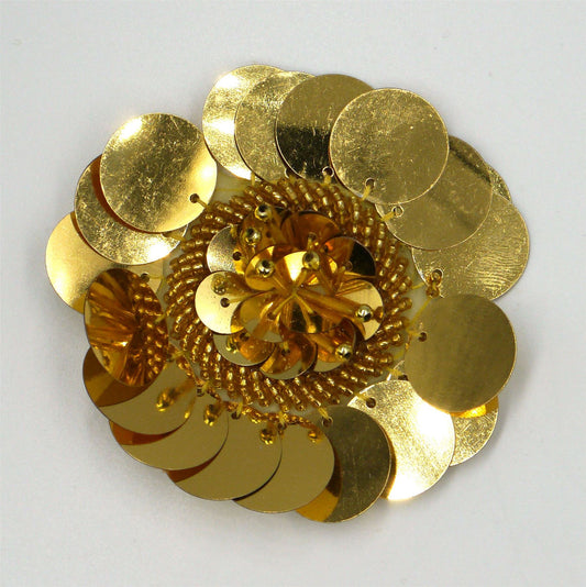 Flower Sequin Motif Large  - 75mm - 7472