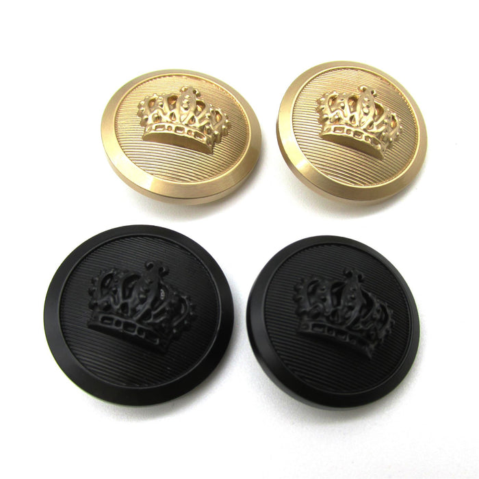 Metal Dome Crown Button 5345