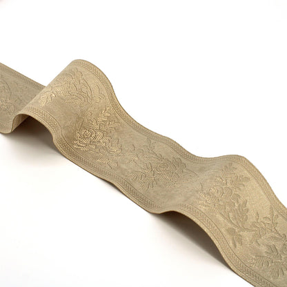 Climbing Rose Jacquard Braid - 56mm - by the metre - 5513