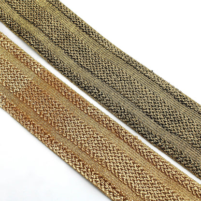 Wide Fancy Elastic - 50mm - by the metre - 8615