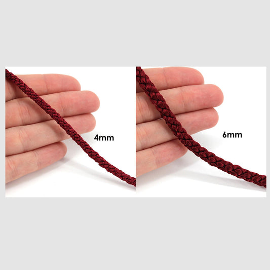 Braided Look Viscose Cord x 5 metres - 7410