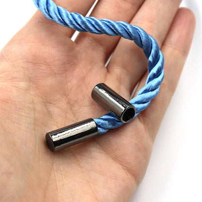 Metal Drawstring Cord End Caps - 6mm x 2pcs - 5599