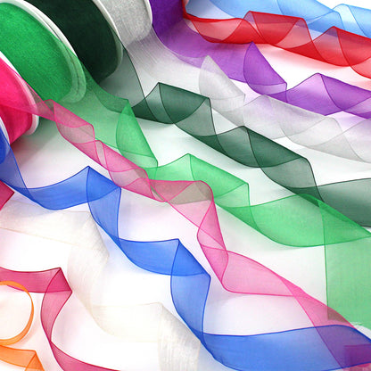 French Mousseline Ribbon - 10mm x 25 metres - 6003
