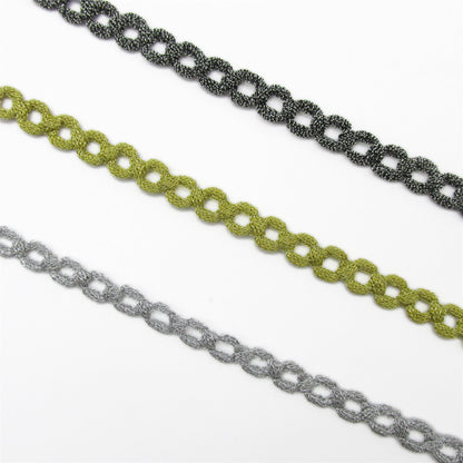 Tiny Metallic Loop Braid 8mm 8256