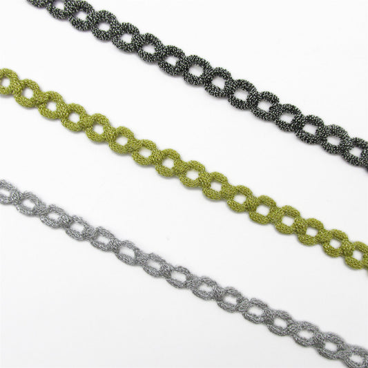 Tiny Metallic Loop Braid 8mm 8256