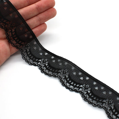 Nylon Floral Lace - 30mm - by the metre - 5605