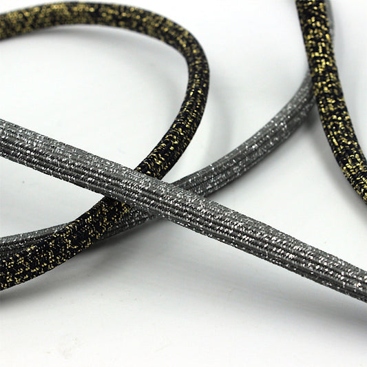 Elasticated Metallic Cord 7mm 7204