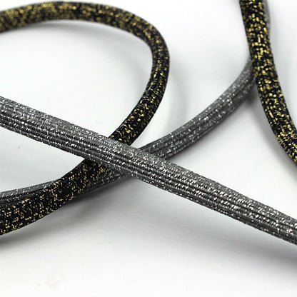 Elasticated Metallic Cord 7mm 7204