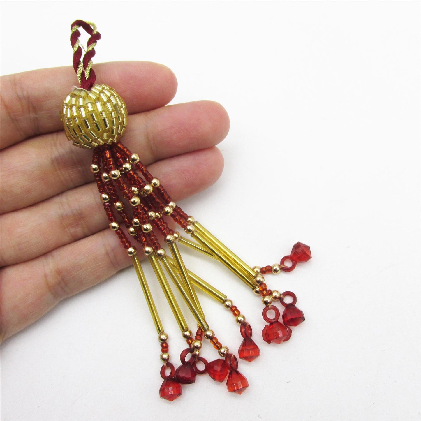 Beaded Tassel 10cm 9562