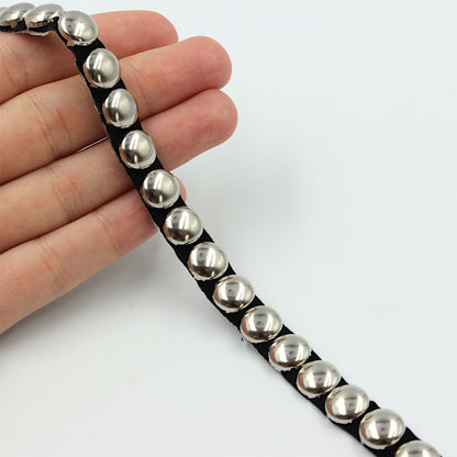 Stud Braid Round Iron-On 10mm 9567