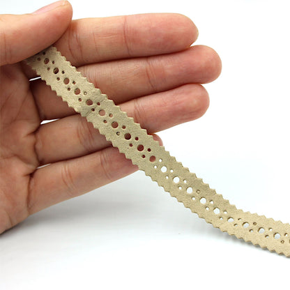 Punched Suedette Braid 12mm 8137