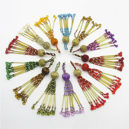 Beaded Tassel 10cm 9562