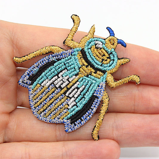 Insect Motif Iron-On Cicada 8153