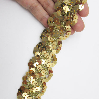 Sequin Braid 35mm 6085