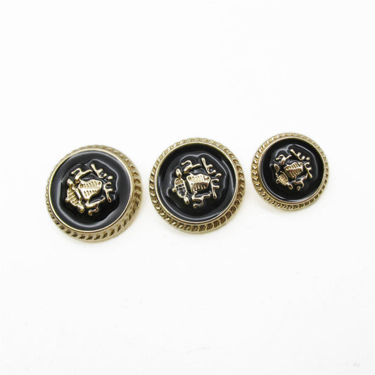 Enamel Shield Button - 6565