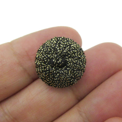 Metallic Corded Button - 4356