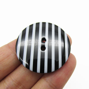 Equal Striped Button 4422