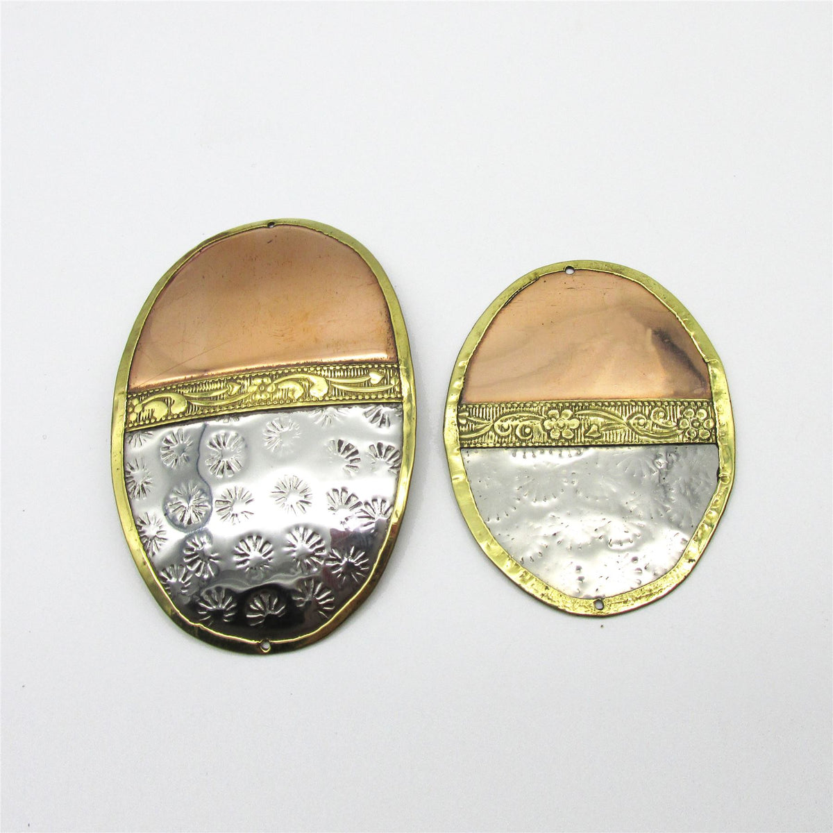 Oval Multi Metal Plate - 9992