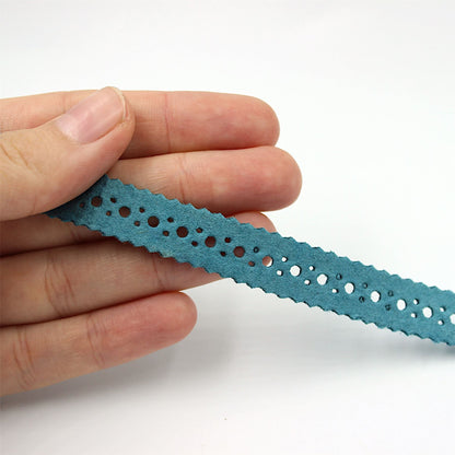 Punched Suedette Braid 12mm 8137