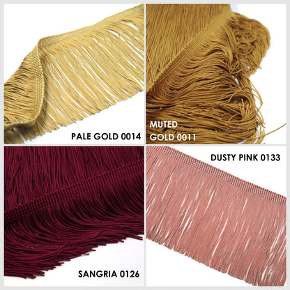 Chainette Cut Fringe Acetate - 20cm x 1m - 9540-20cm