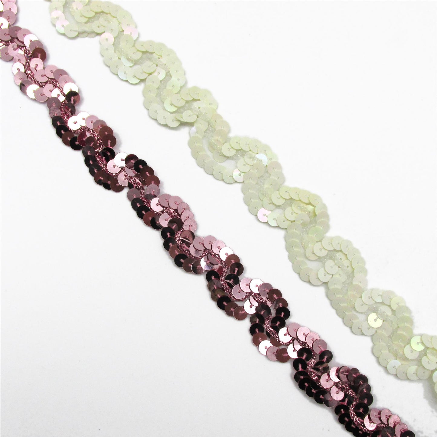 Corded Sequin Braid - 15mm - by the metre - 6083