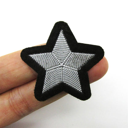 Iron-On Star Motif - 40mm - 6908