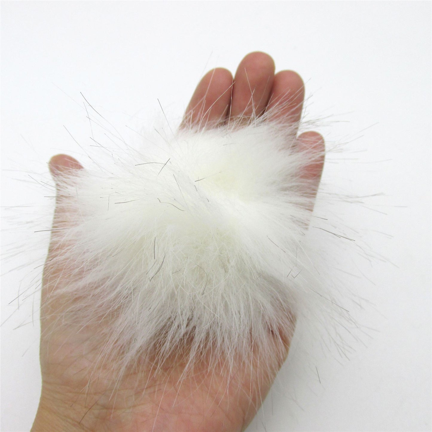 Faux Fur Pom-Pom 8cm 6386