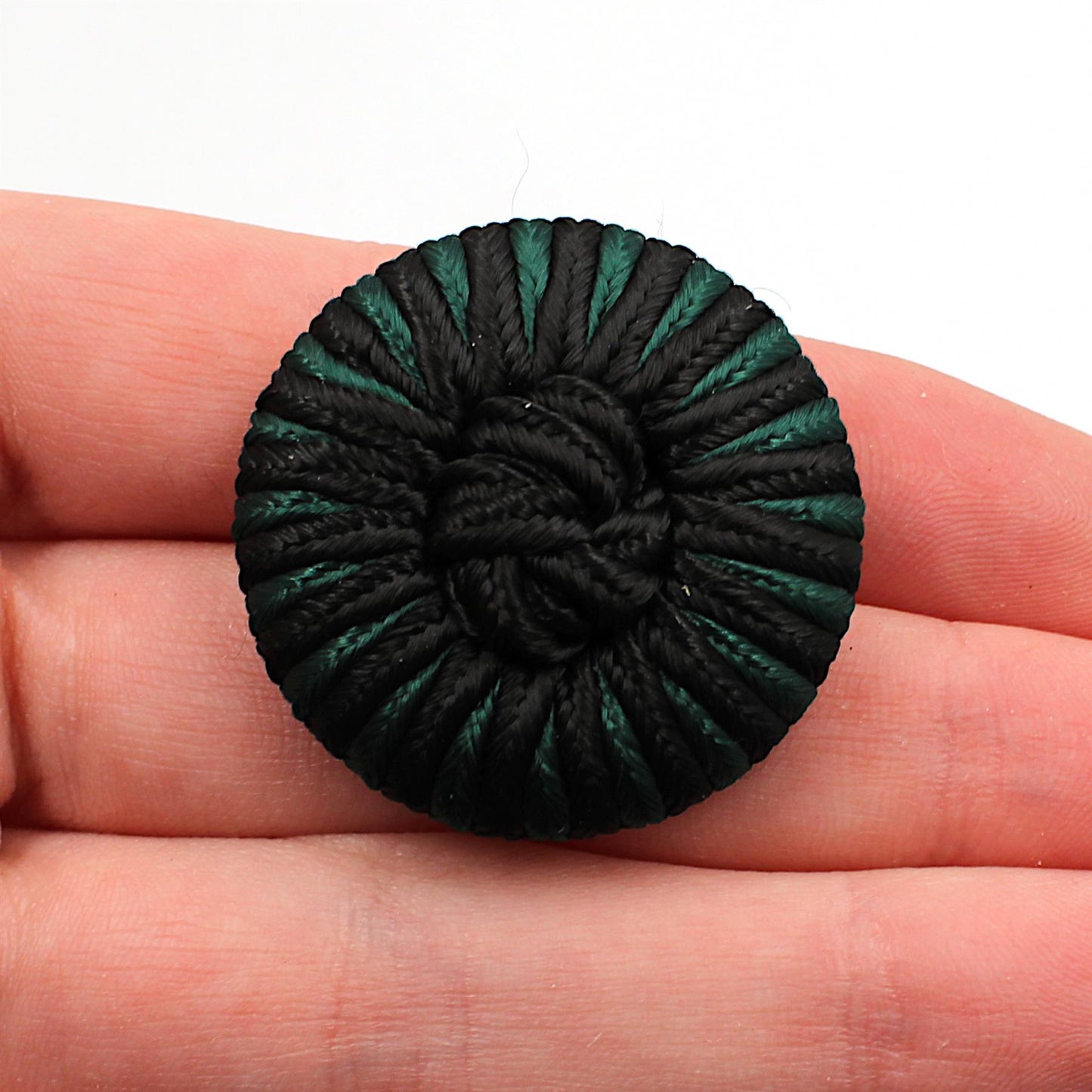 Passementerie Button with Centre Knot - 4357