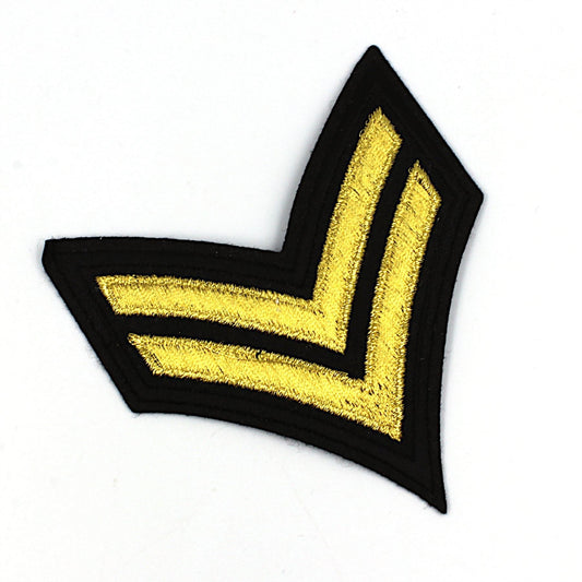 Corporal 2 Stripes Badge Motif Stripe - 8953