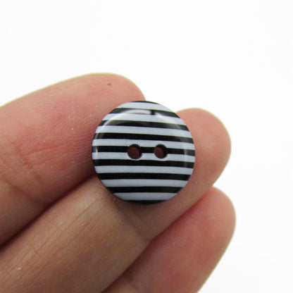 Equal Striped Button 4422