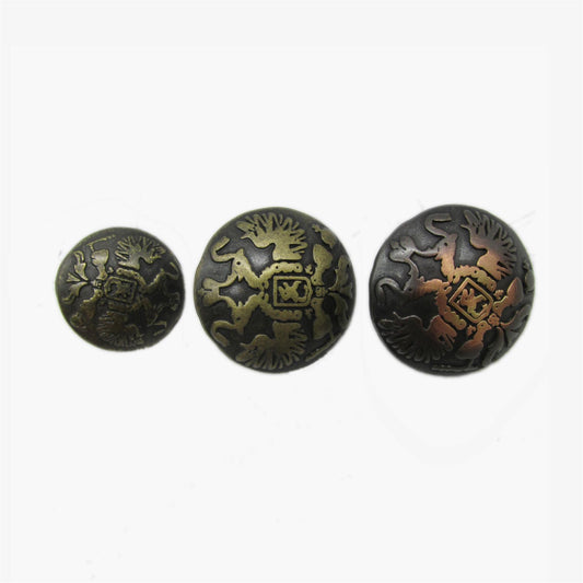 Metal Shield Button - 4394