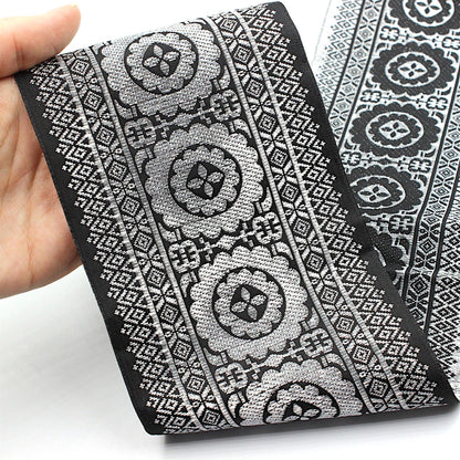 Embroidered Wide Brocade - 10cm - by the metre - 6359