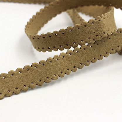 Punched Suedette Braid 10mm 8138