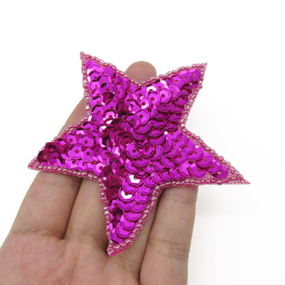 Large Sequin Star Motif 7882