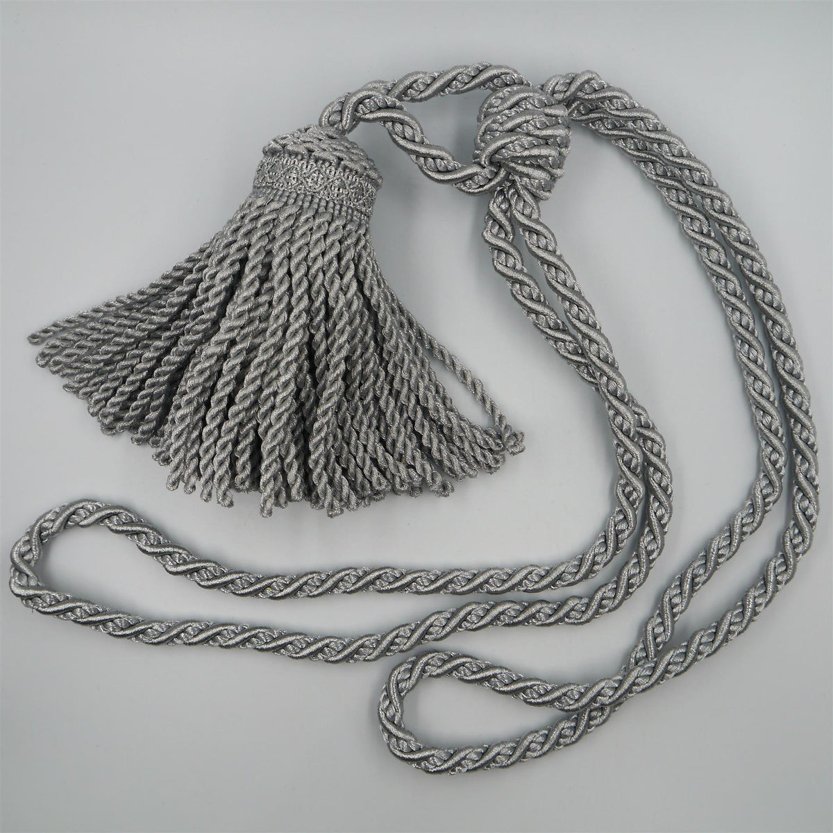 Metallic Tie-Back - Silver - 20cm - 9634