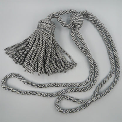 Metallic Tie-Back - Silver - 20cm - 9634