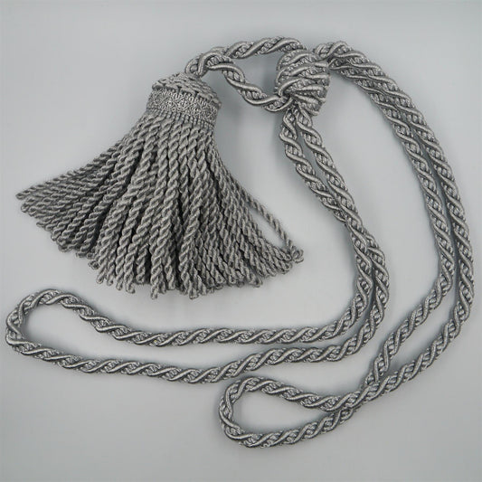 Metallic Tie-Back - Silver - 20cm - 9634