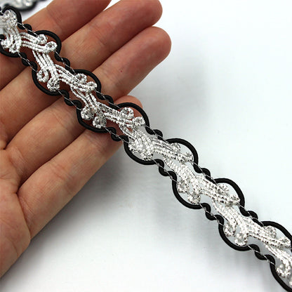 Metallic Gimp Braid 18mm 8087