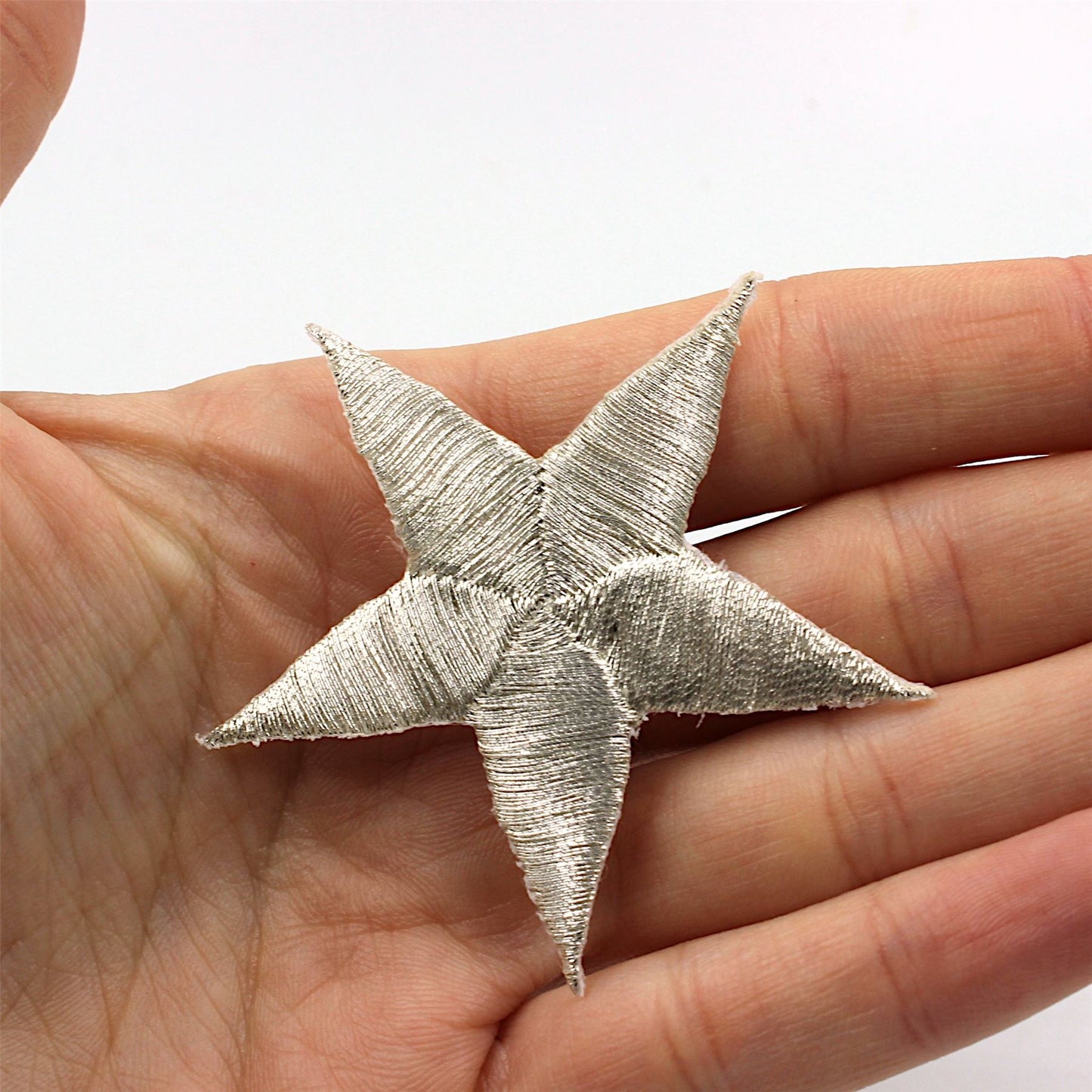 Metallic Iron-On Star Motif 7680